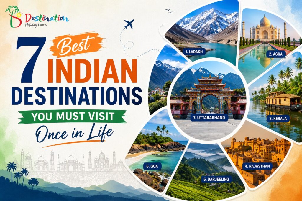 7 Indian destinations