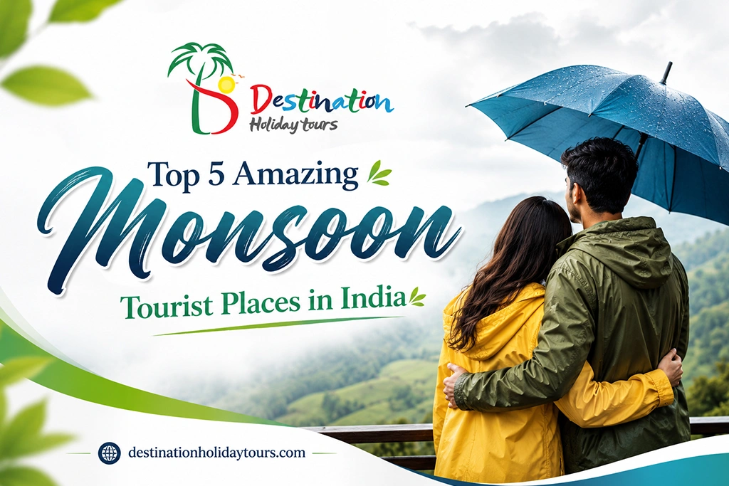 Top 5 Amazing Monsoon Tourist Places in India You Must Visit