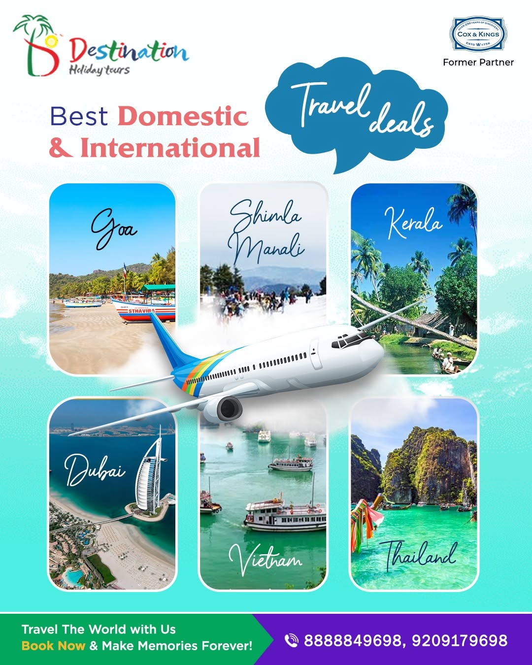 DOMESTIC & INTERNATIONAL TOUR PACKAGE
